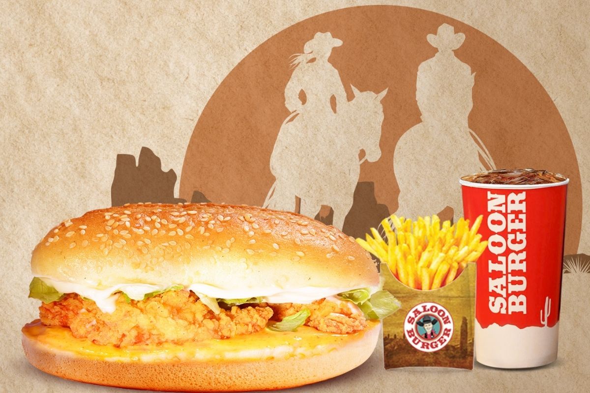 Saloon Burger'den baharat esintili Tenders Burger